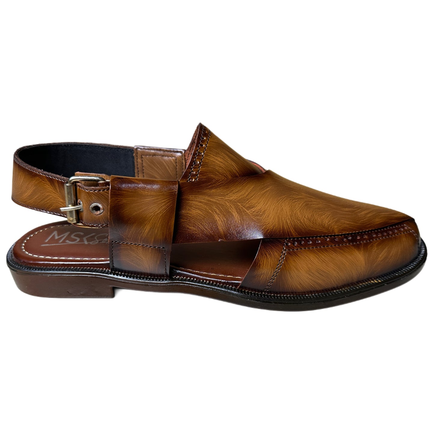 Babar-sheer leather peshawari sandal