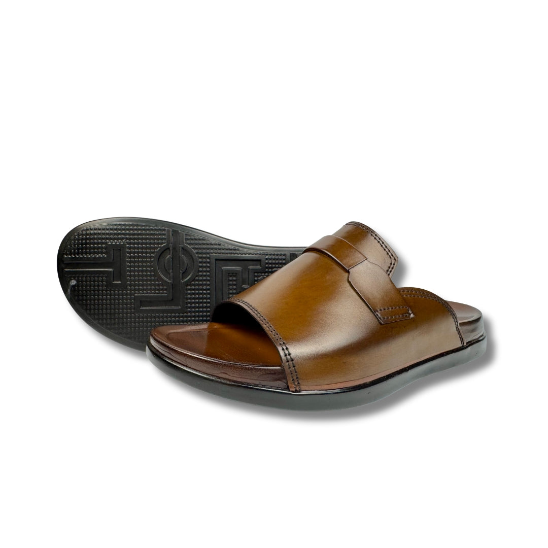 MUSTURD BROWN SLIPPER