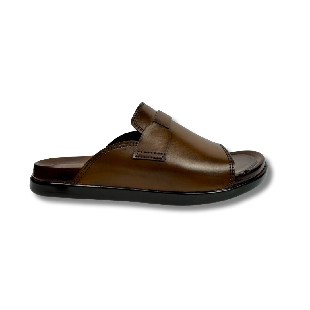 MUSTURD BROWN SLIPPER