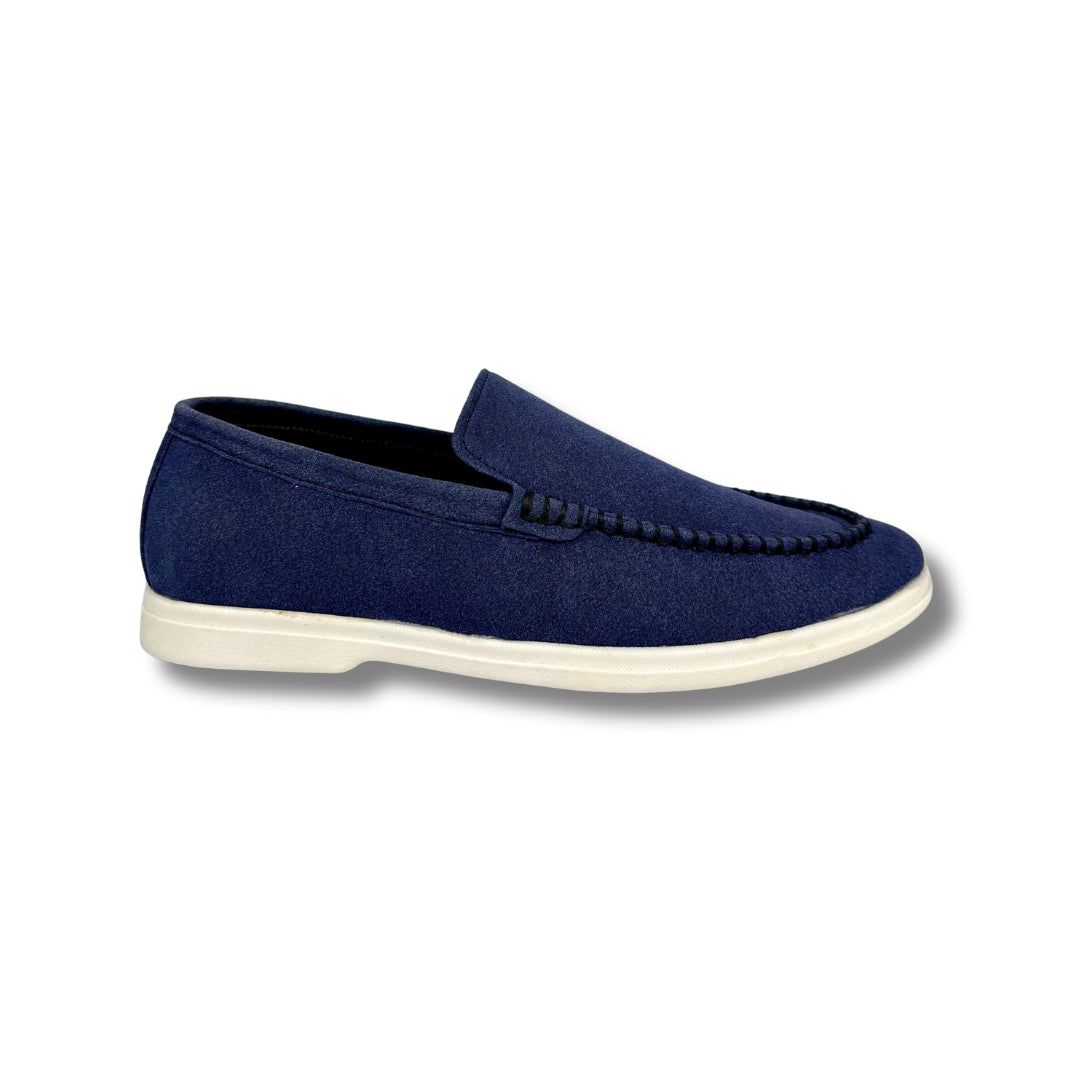 BLUE SUEDE LOAFER
