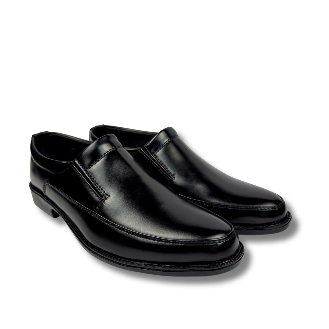 BLACK FORMAL SLIP-ONS LOAFER