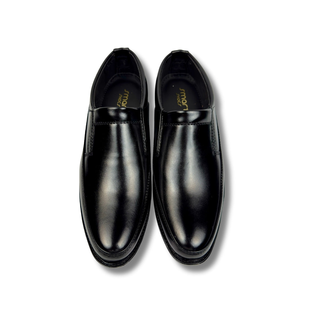 BLACK FORMAL SLIP-ONS LOAFER
