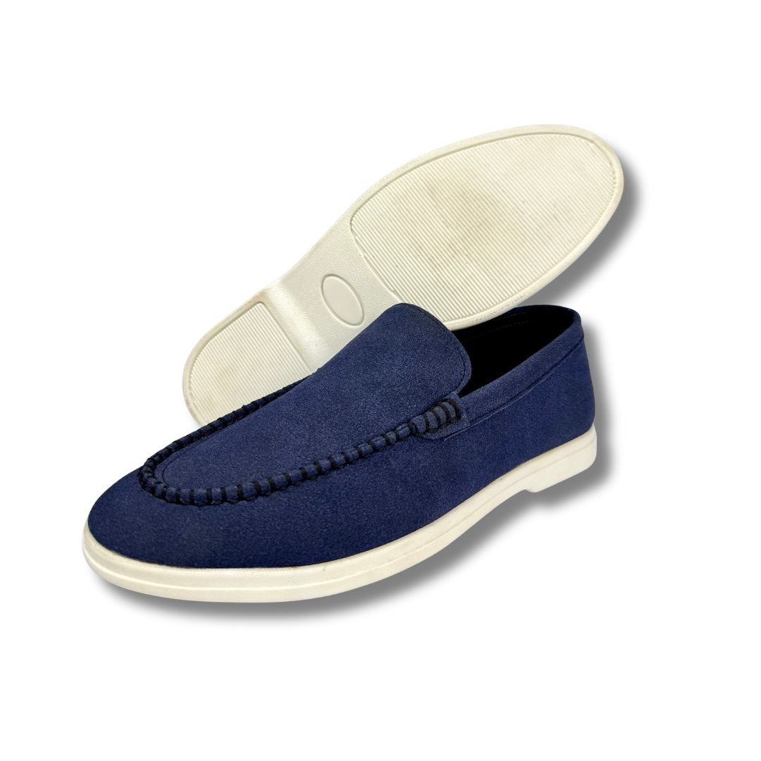 BLUE SUEDE LOAFER