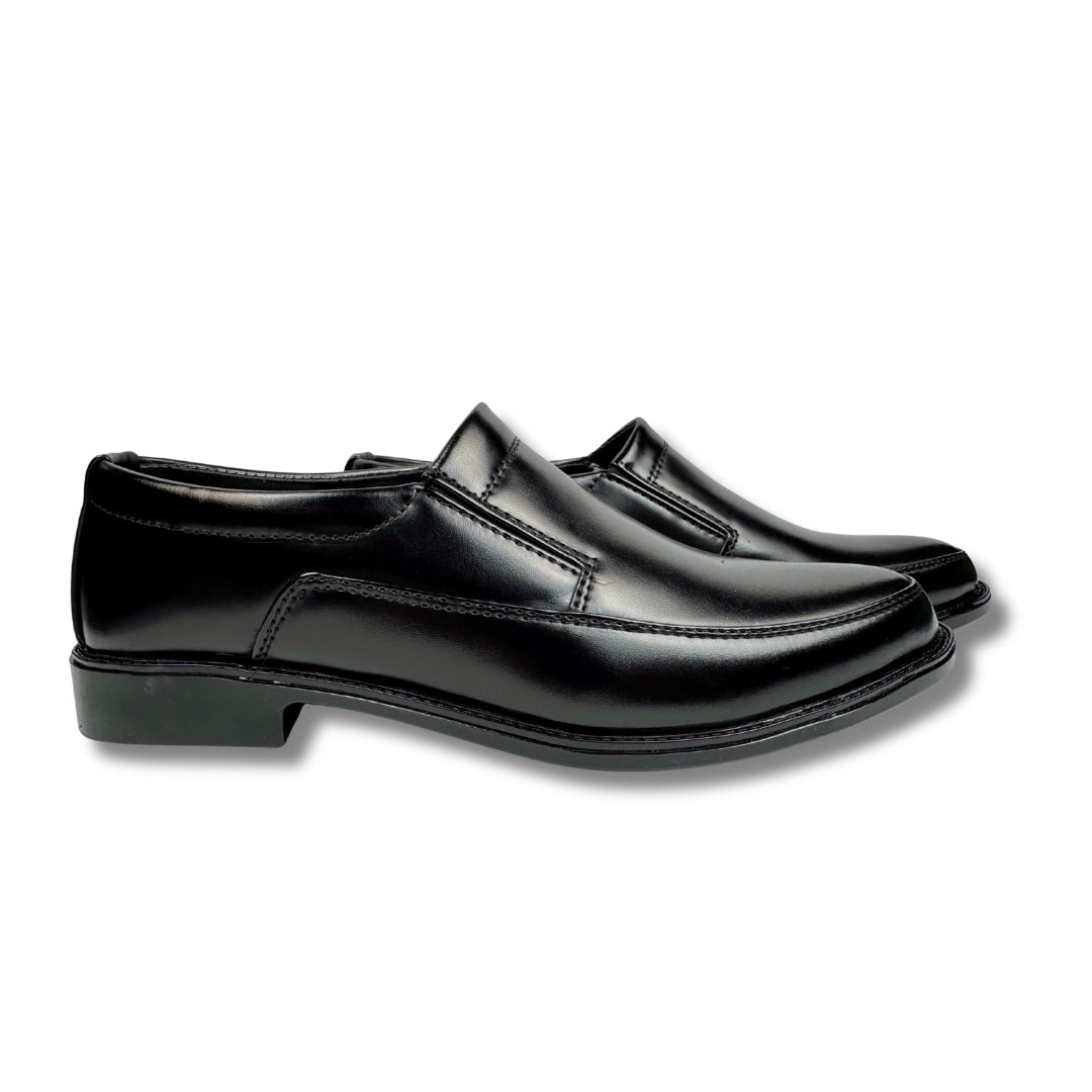 BLACK FORMAL SLIP-ONS LOAFER