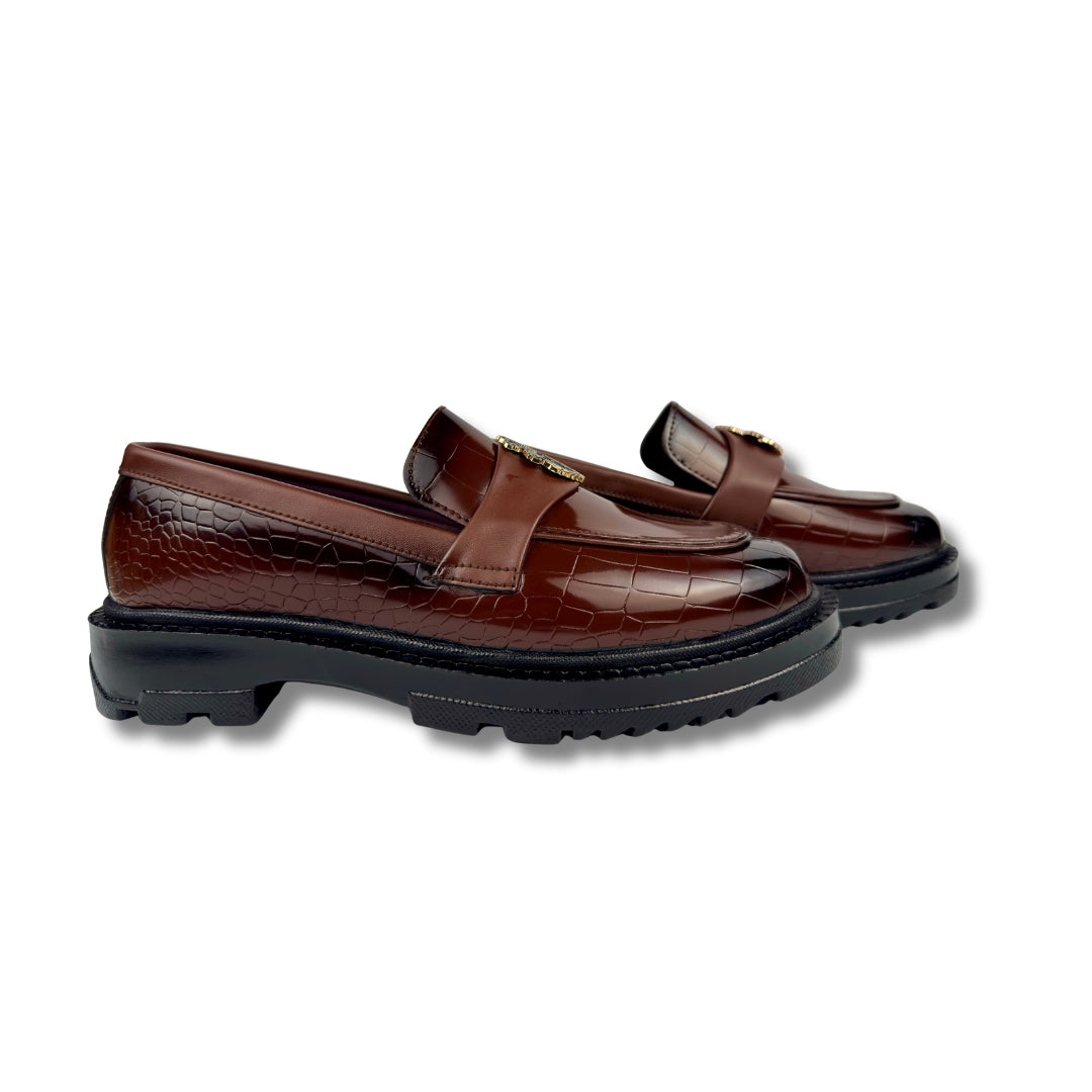 BILLIONAIRE BROWN HIGHSOLE LOAFER