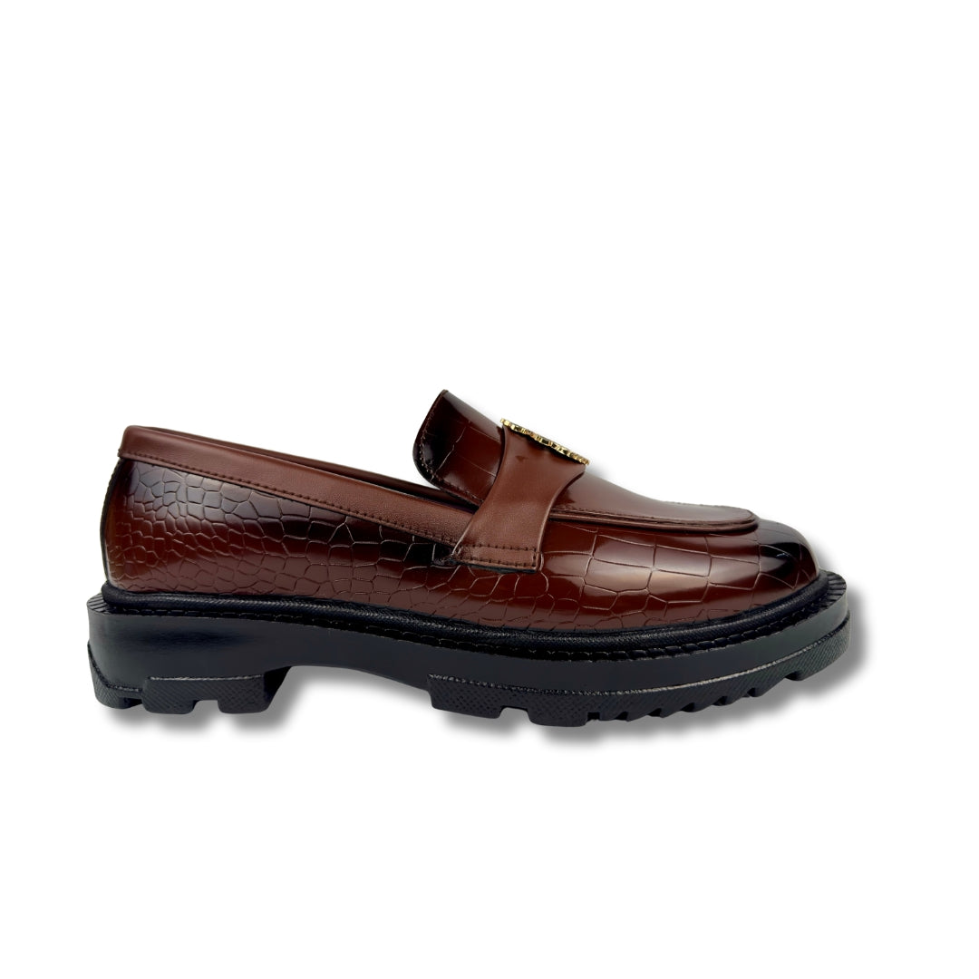 BILLIONAIRE BROWN HIGHSOLE LOAFER