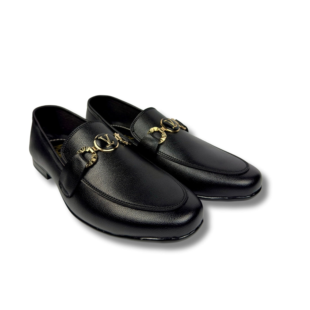 BLACK PLAIN LOAFER 02