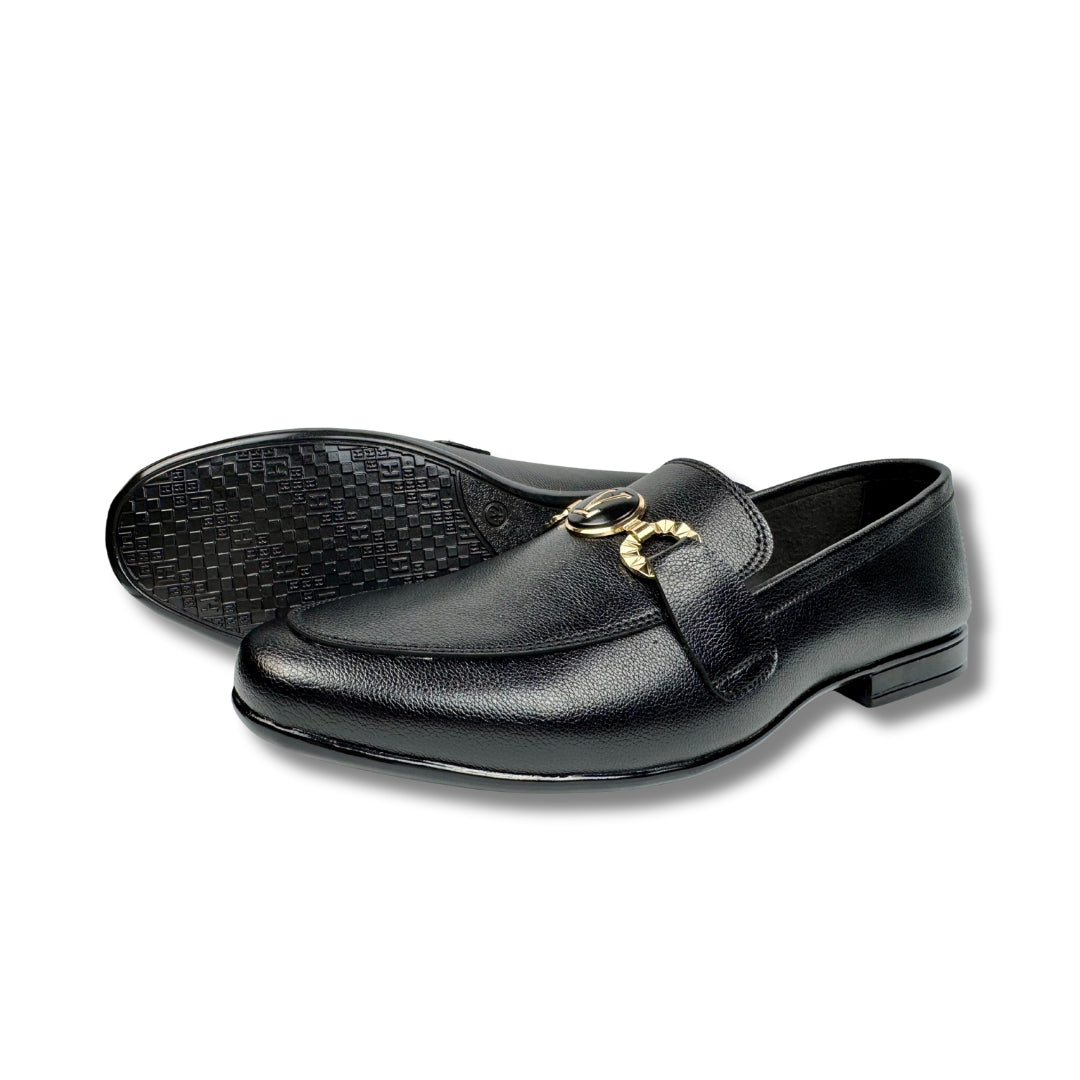 BLACK PLAIN LOAFER 02