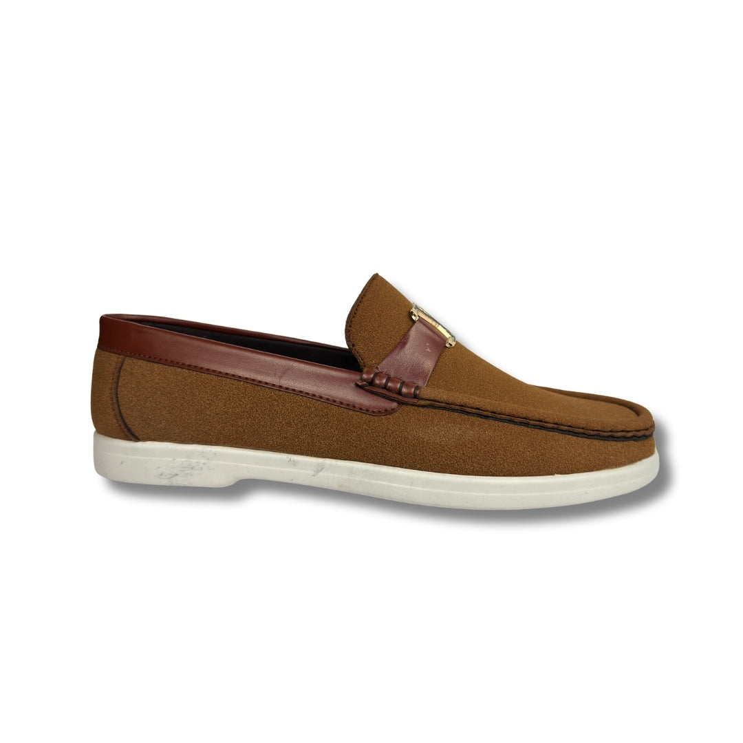 Walmer - Men's Mustard Suede Loafer