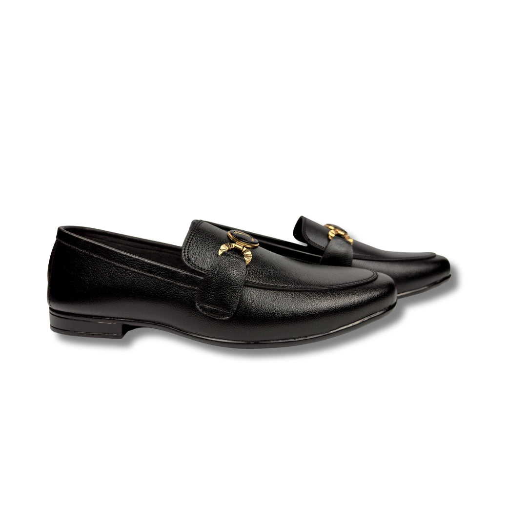 BLACK PLAIN LOAFER 02