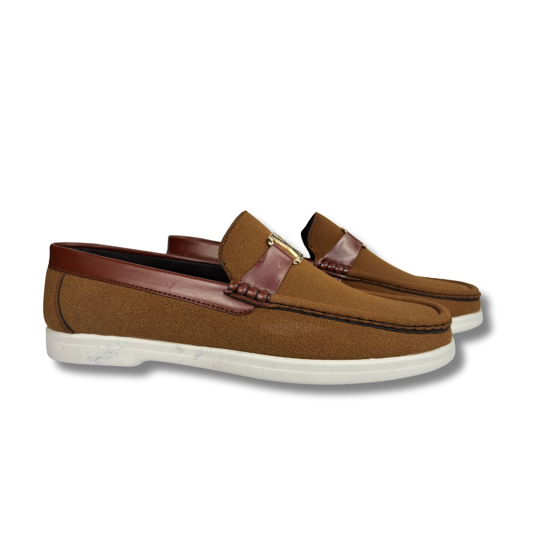 Walmer - Men's Mustard Suede Loafer