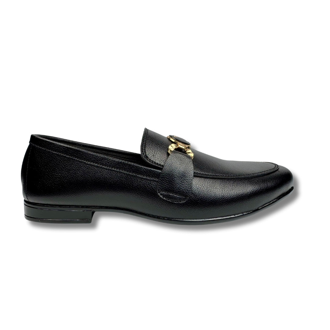 BLACK PLAIN LOAFER 02