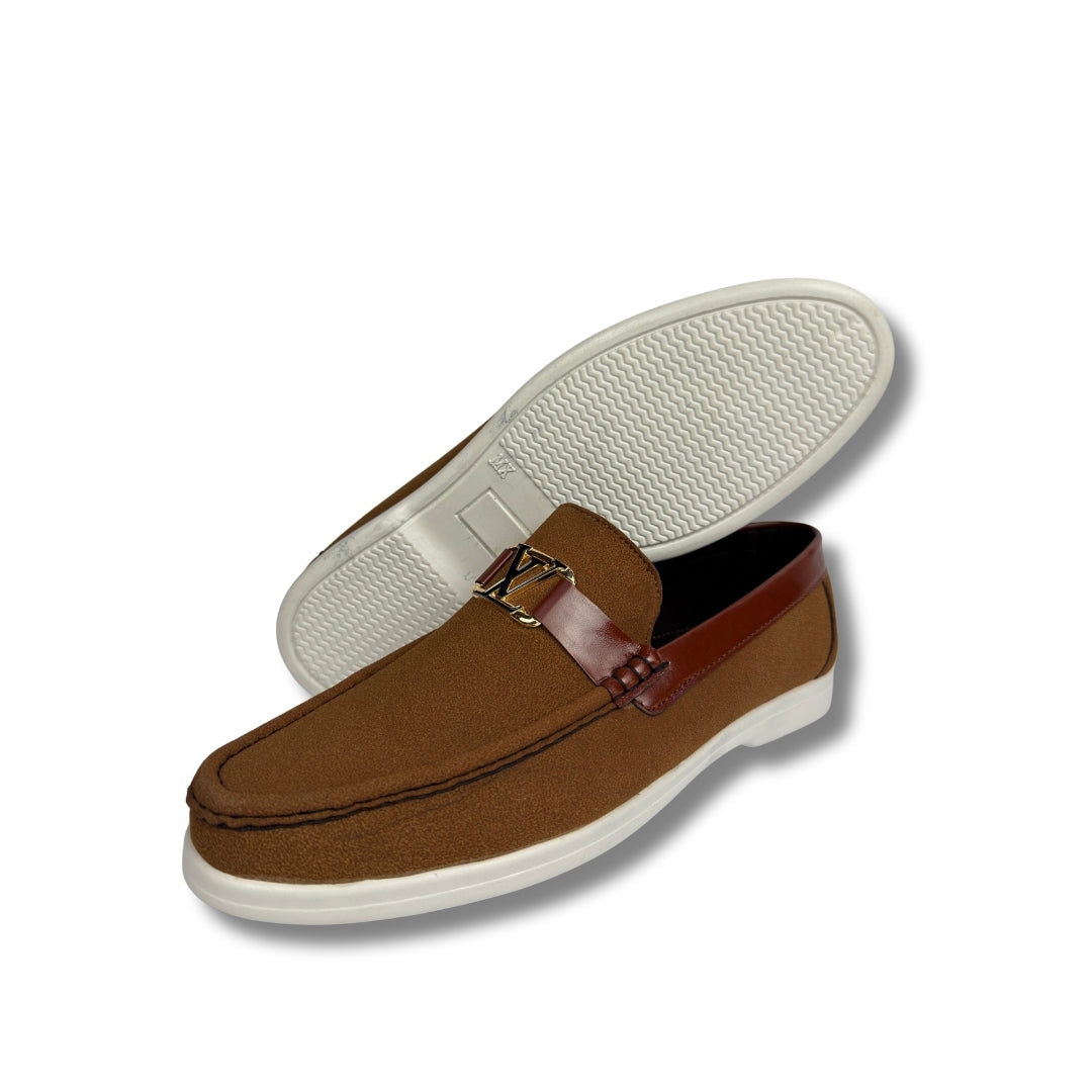 Walmer - Men's Mustard Suede Loafer
