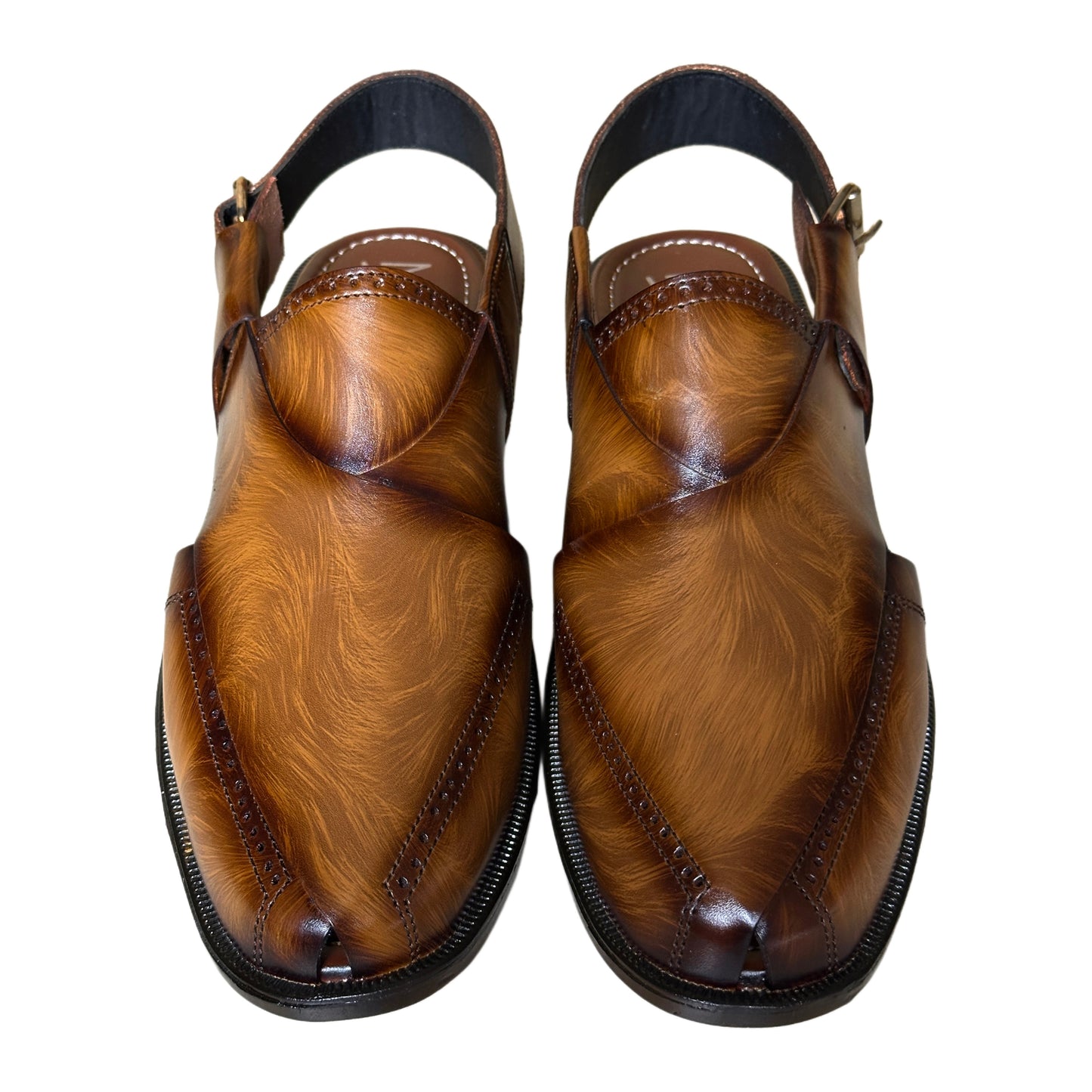 Babar-sheer leather peshawari sandal