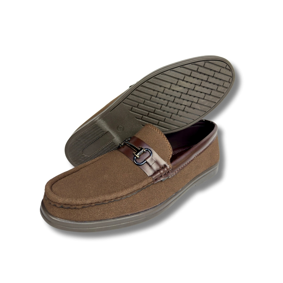 Walmer - Men's Brown Suede Loafer