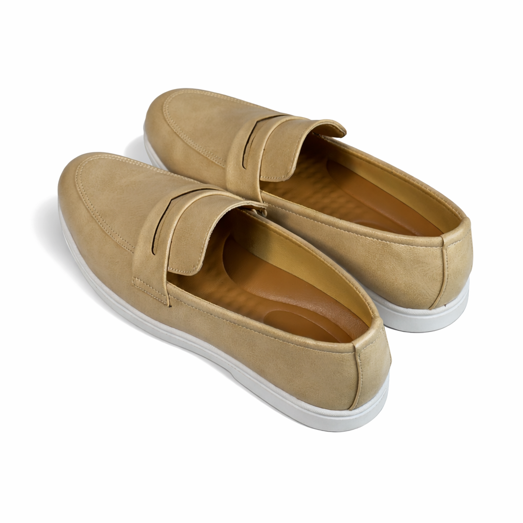 CREAM MEDICATED LOAFER