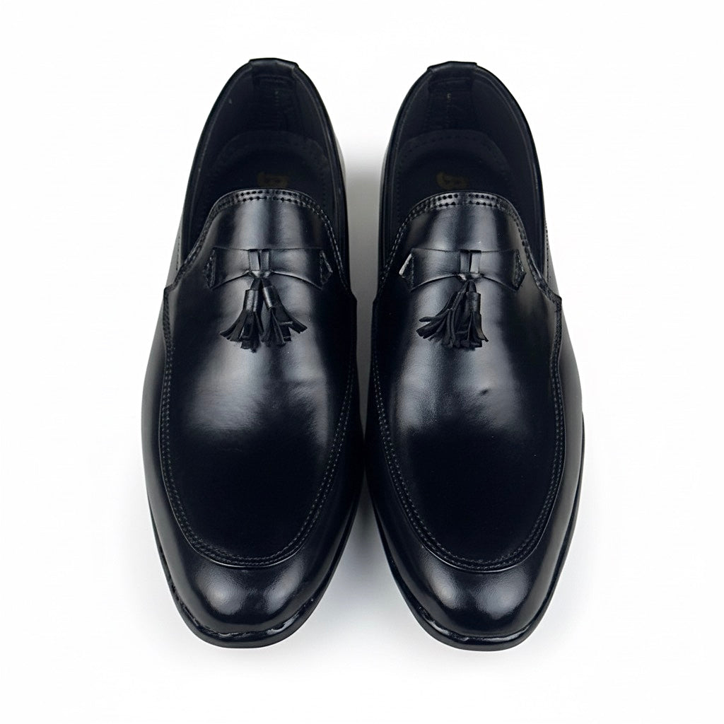 BLACK TASSEL LOAFER