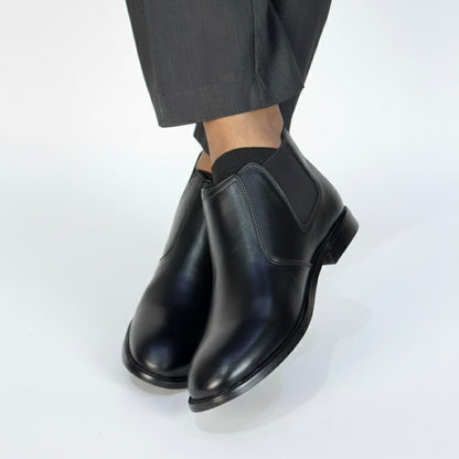 BLACK CHELSEA BOOT PURE LEATHER
