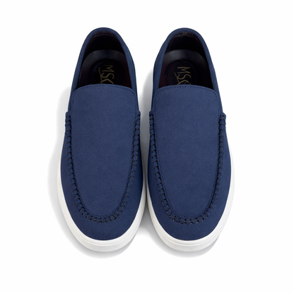 BLUE SUEDE MEDICATED LOAFER