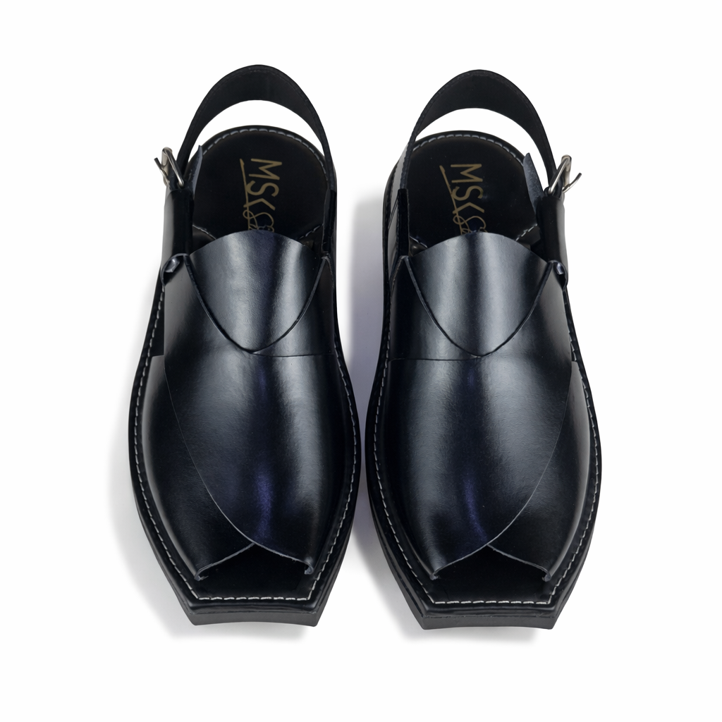 BLACK KAPTAN CHAPPAL