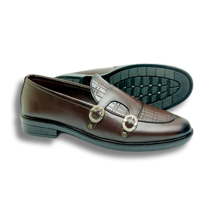 BROWN MONK LOAFER