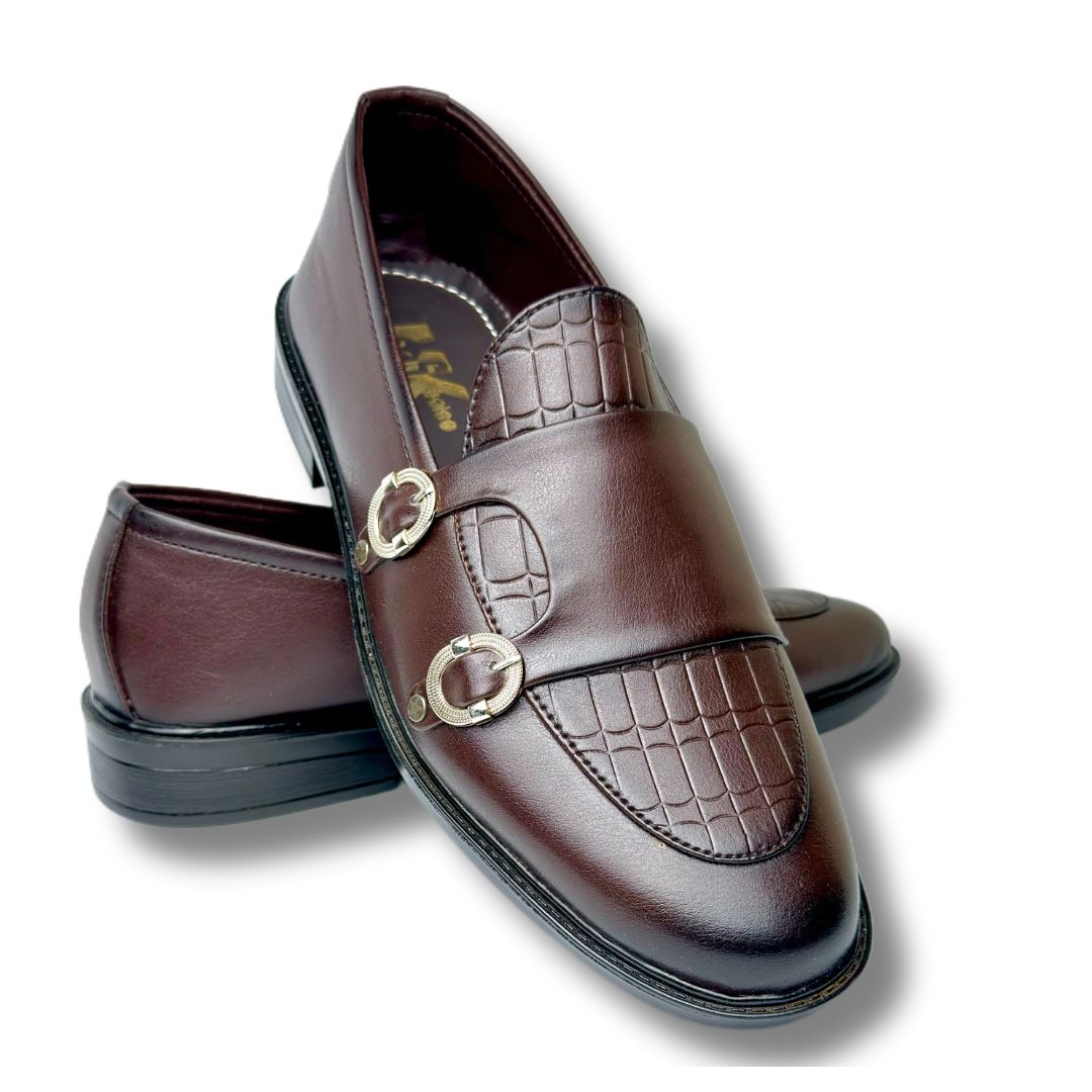 BROWN MONK LOAFER