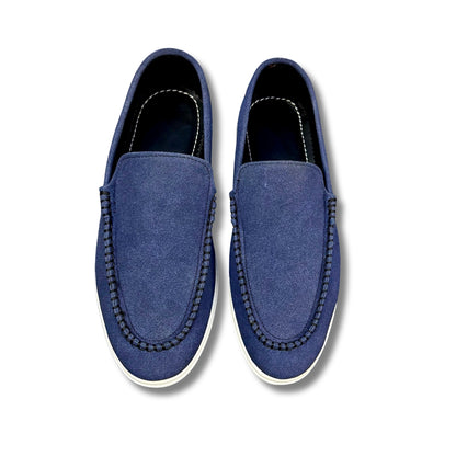 BLUE SUEDE LOAFER
