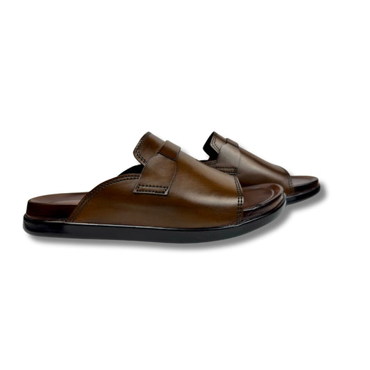 MUSTURD BROWN SLIPPER