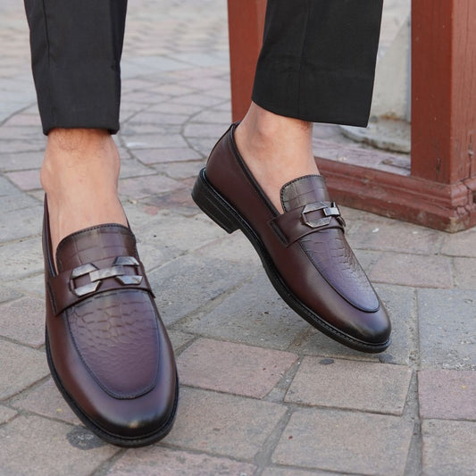 DARK BROWN FORMAL LOAFER