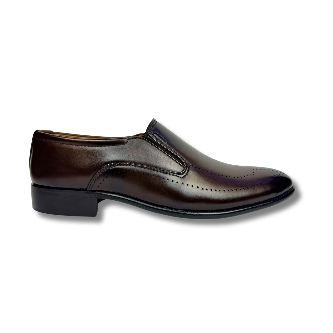 Essen - Men's Dark Brown Calf Leather Loafer