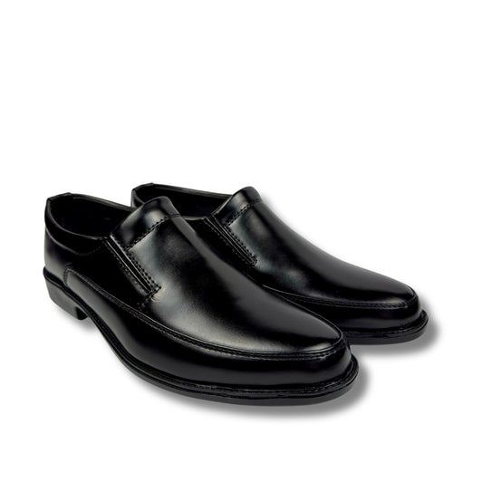 BLACK FORMAL SLIP-ONS LOAFER