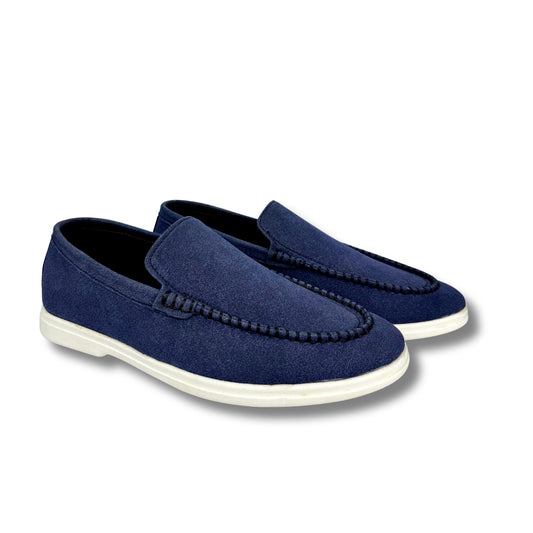 BLUE SUEDE LOAFER