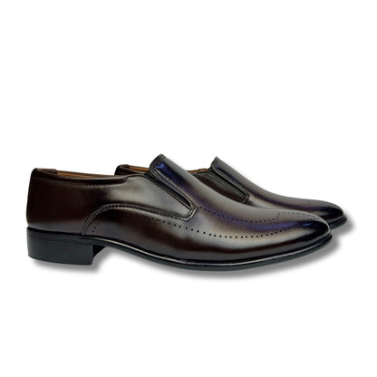 Essen - Men's Dark Brown Calf Leather Loafer