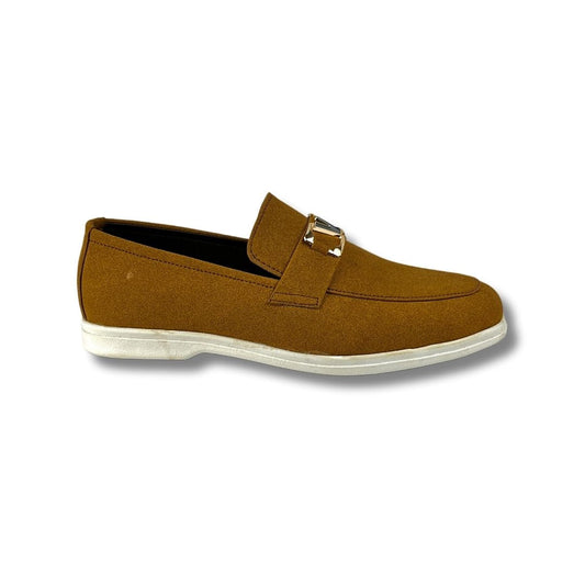 CAMEL BROWN SUEDE LOAFER