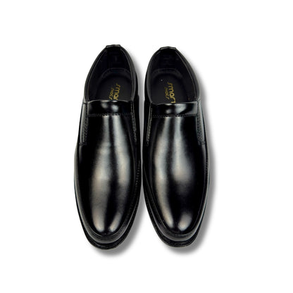 BLACK FORMAL SLIP-ONS LOAFER