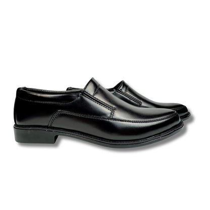 BLACK FORMAL SLIP-ONS LOAFER
