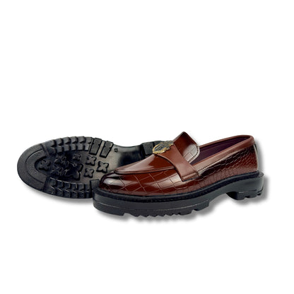 BILLIONAIRE BROWN HIGHSOLE LOAFER