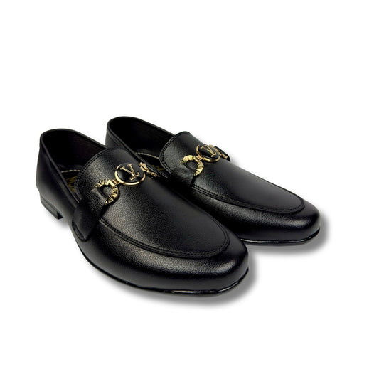 BLACK PLAIN LOAFER 02