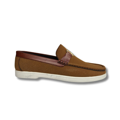 Walmer - Men's Mustard Suede Loafer