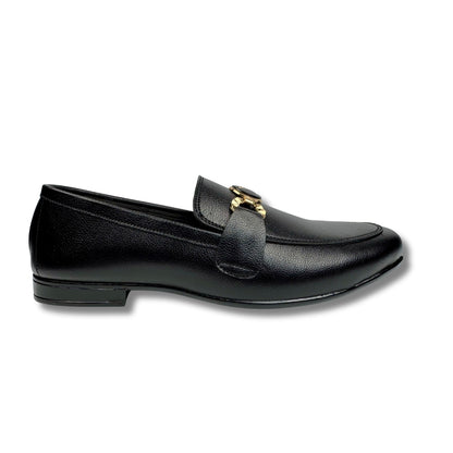 BLACK PLAIN LOAFER 02