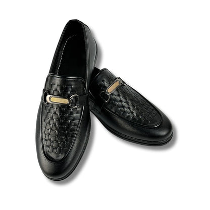 BLACK CROC FORMAL LOAFER