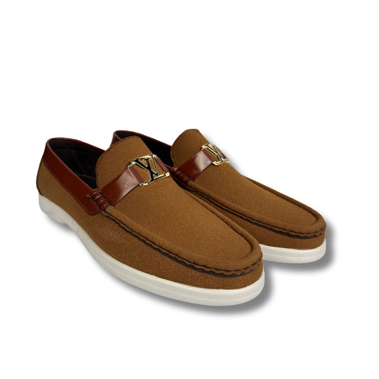 Walmer - Men's Mustard Suede Loafer
