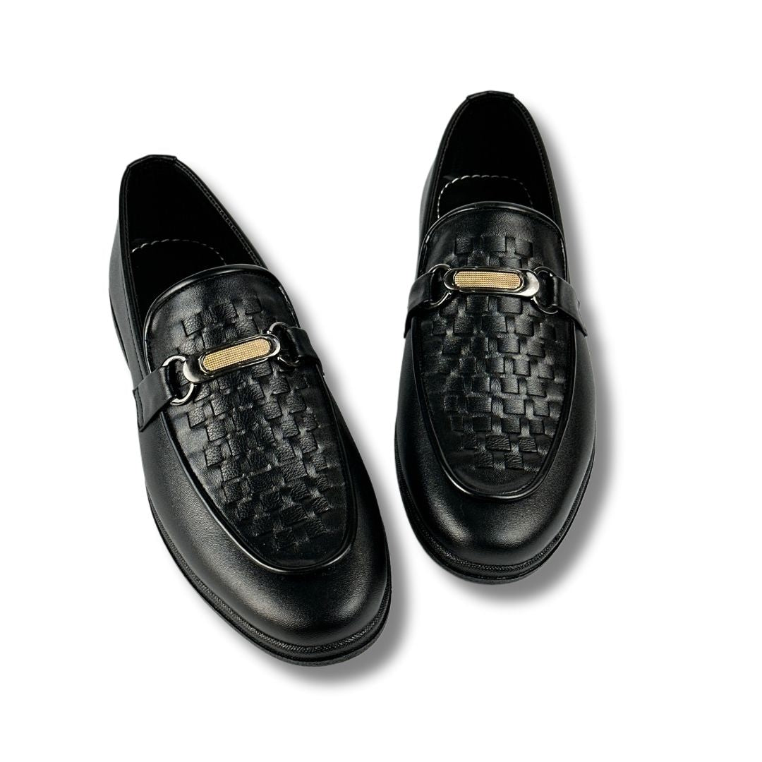 BLACK CROC FORMAL LOAFER