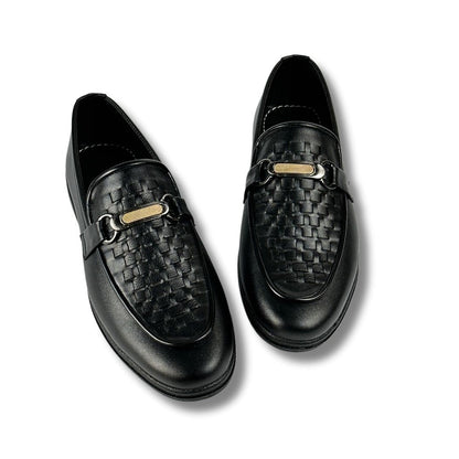 BLACK CROC FORMAL LOAFER