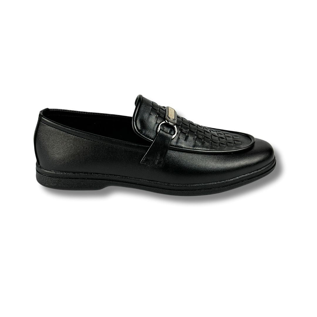 BLACK CROC FORMAL LOAFER