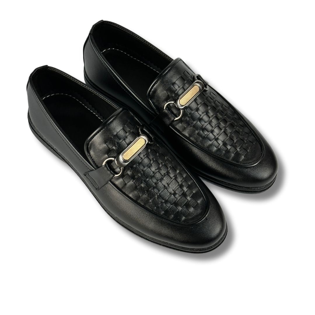 BLACK CROC FORMAL LOAFER