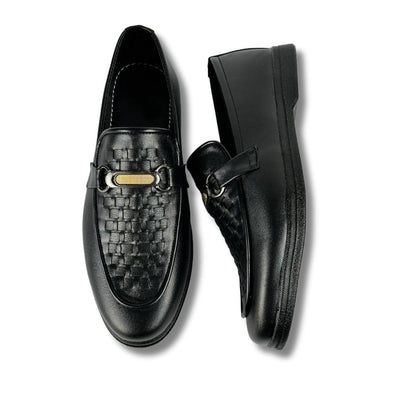 BLACK CROC FORMAL LOAFER