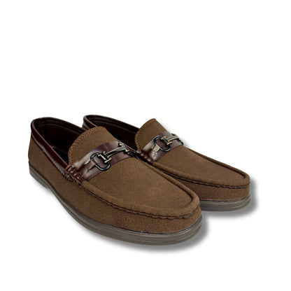 Walmer - Men's Brown Suede Loafer