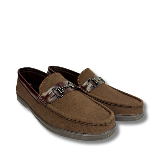 Walmer - Men's Brown Suede Loafer