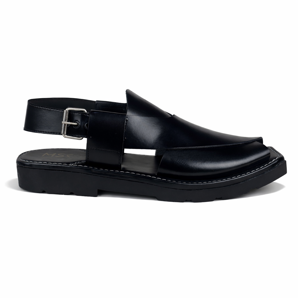 BLACK KAPTAN CHAPPAL